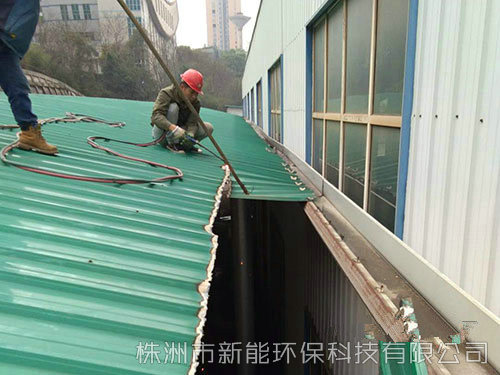 鋼構(gòu)廠房拆除、回收 (2)